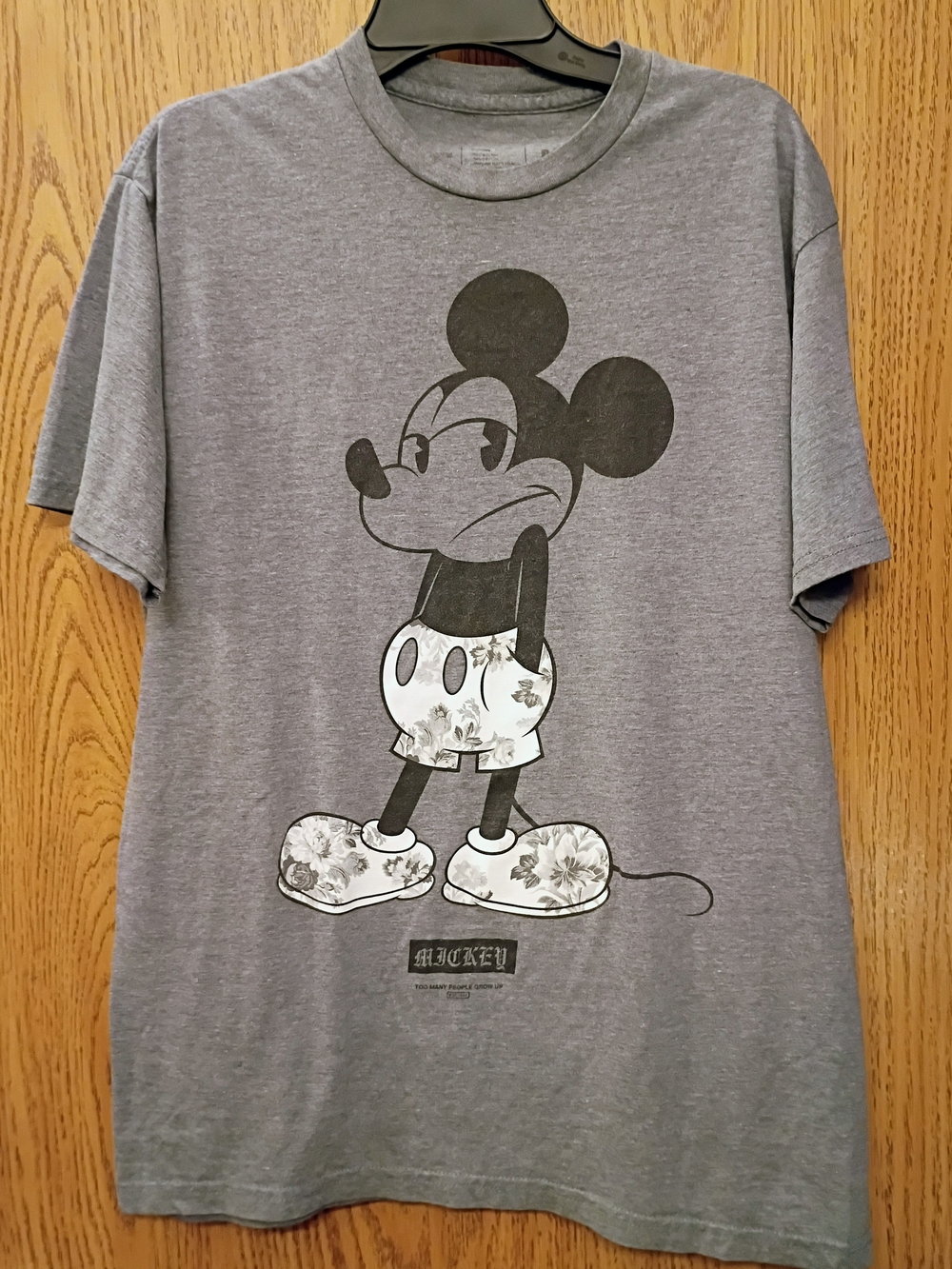 Disney & Neff Gray Mickey Mouse Graphic Tee